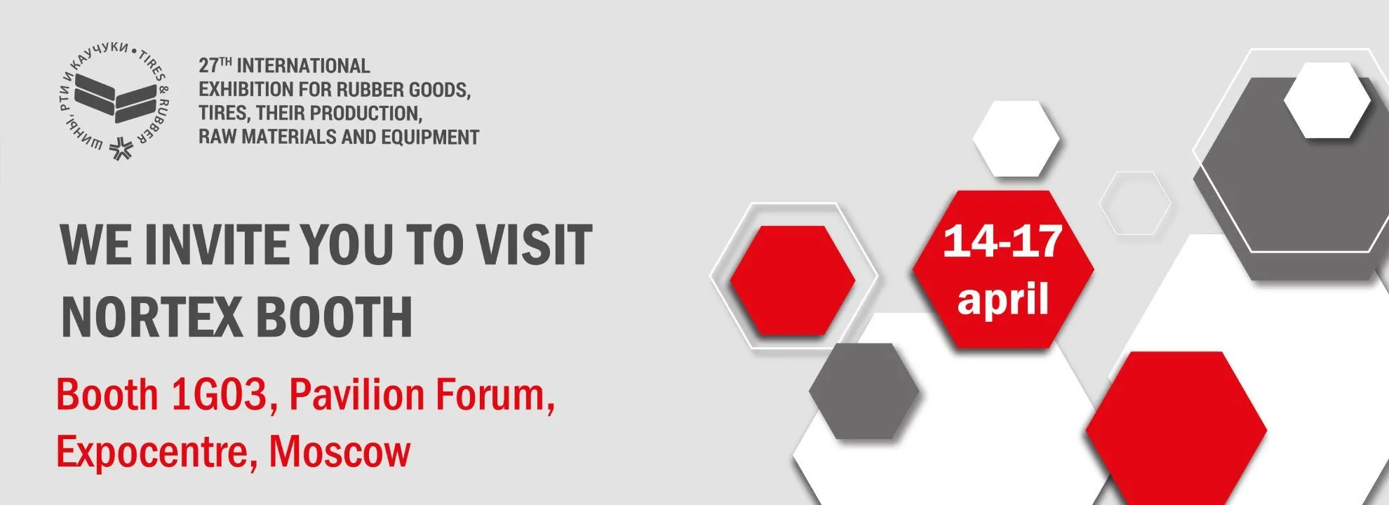 booth at the tires & rubber 2025 exhibition
